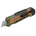 Cuchillo Cutter Profesional Verde/Naranja/Negro