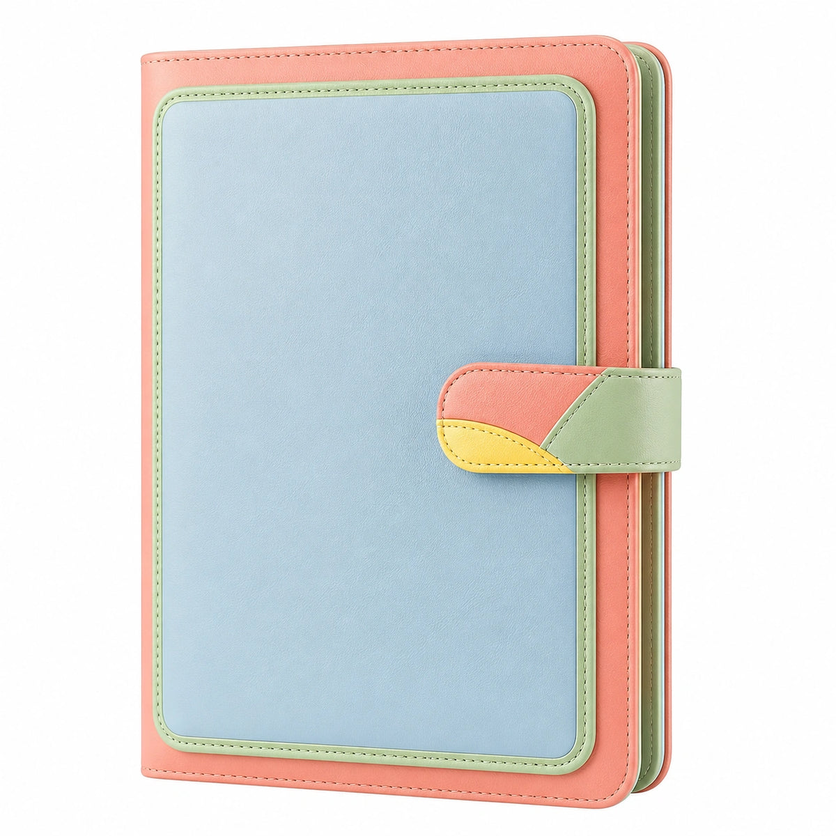 Cuaderno Multicolor con Cierre y Hojas Intercambiables