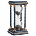 Reloj de Arena Decorativo Azul y Bronce 60 Minutos