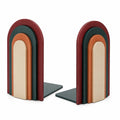Sujetalibros modernos de arco iris multicolor