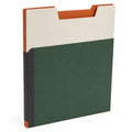 Carpeta organizadora de documentos A4 Verde/Blanco/Naranja