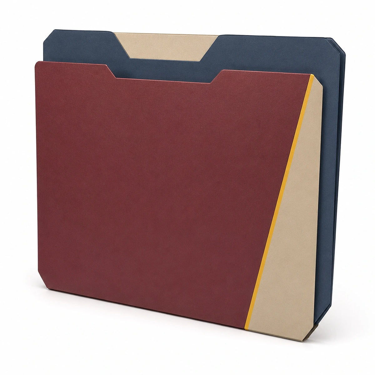 Carpeta Expandible Tricolor para Documentos Carta y A4
