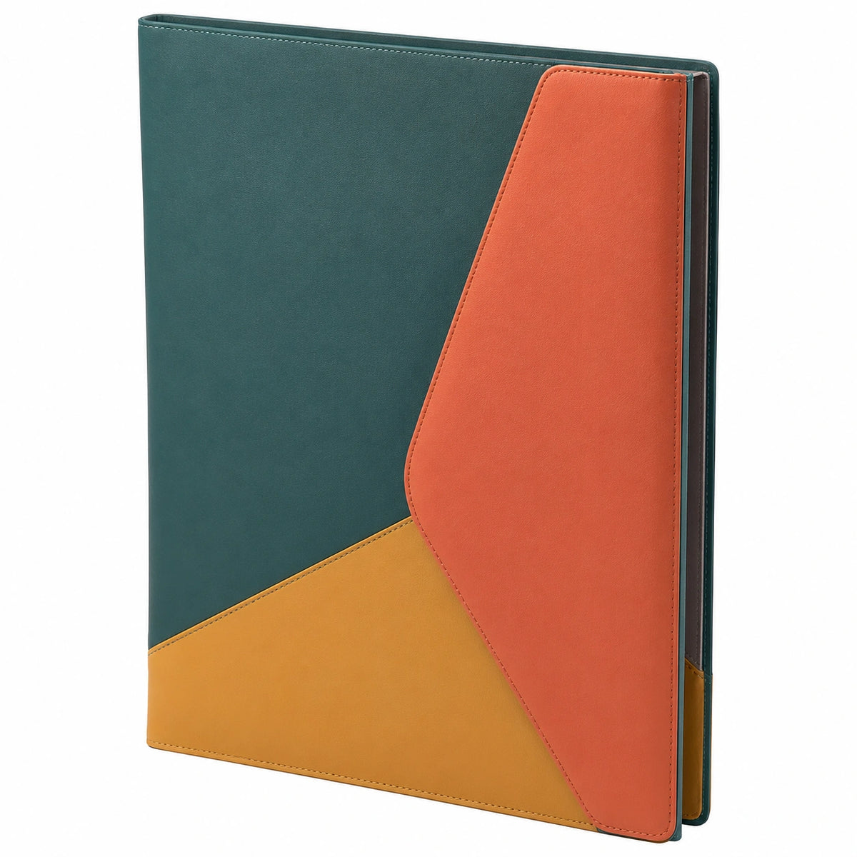 Carpeta A4 Multicolor Verde/Naranja/Amarillo